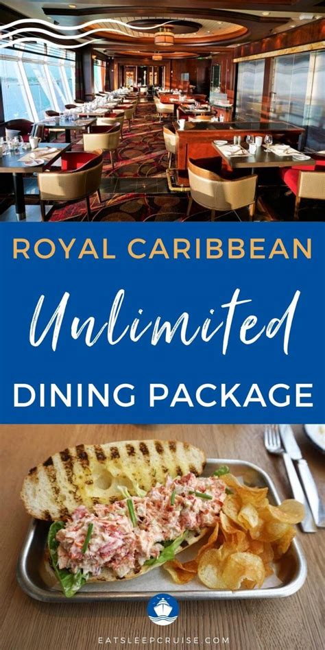 Food at Royal Caribbeans complimentary dining venues is included in the. . Royal caribbean unlimited dining package 2022